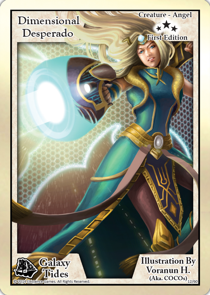 Dimensional Desperado (First Edition), Standard, front