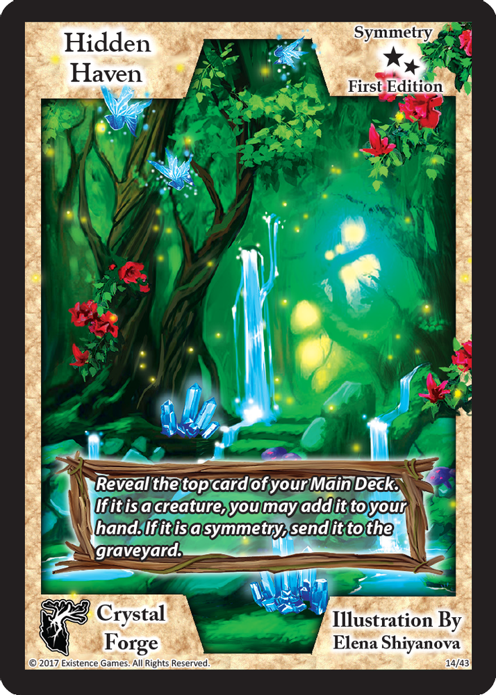 Hidden Haven (First Edition), Standard, front