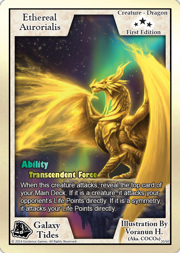 Ethereal Aurorialis (First Edition), Foil, front
