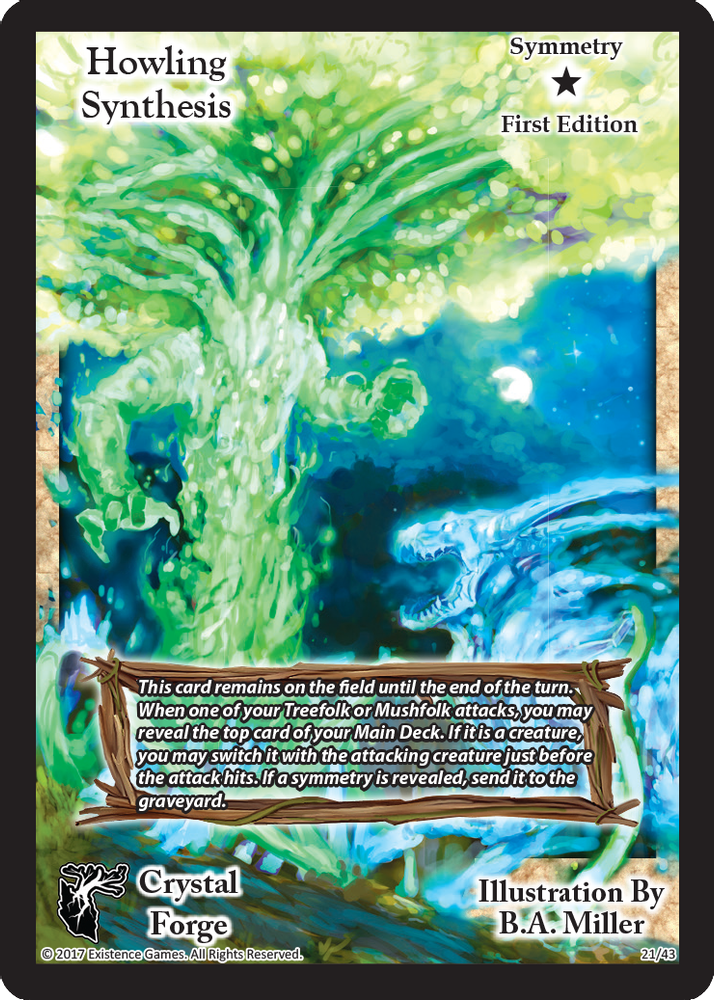 Howling Synthesis (First Edition), Standard, front