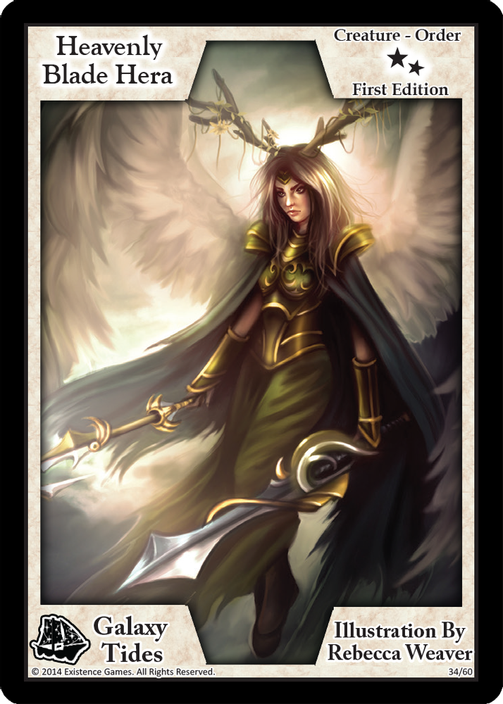 Heavenly Blade Hera (First Edition), Standard, front
