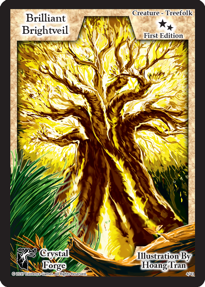Brilliant Brightveil (First Edition), Standard, front