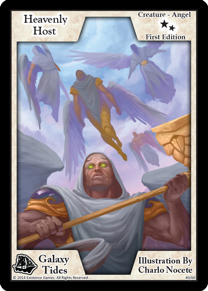 Heavenly Host (First Edition), Foil, front