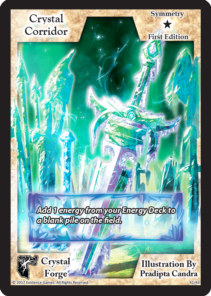 Crystal Corridor (First Edition), Standard, front