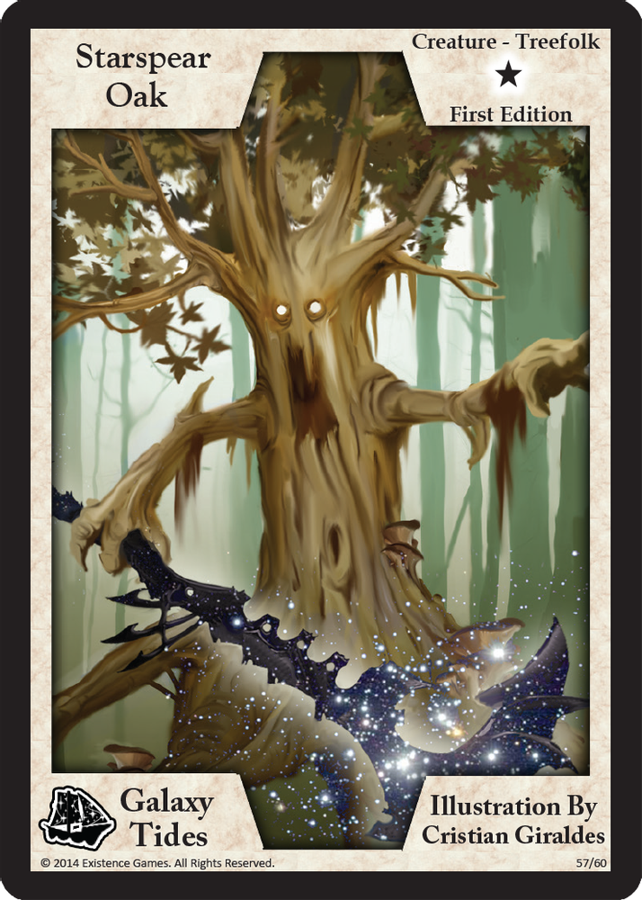 Starspear Oak (First Edition), Standard, front
