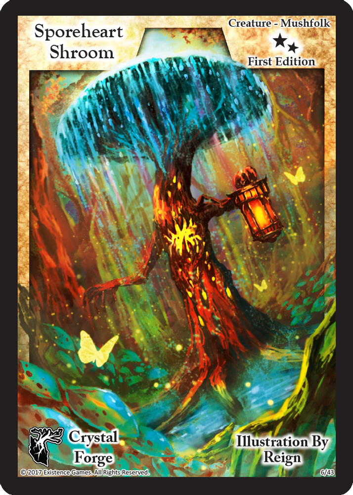 Sporeheart Shroom (First Edition), Standard, front