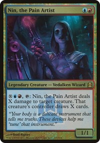 Nin, the Pain Artist (Commander Launch Promo), Oversize Cards