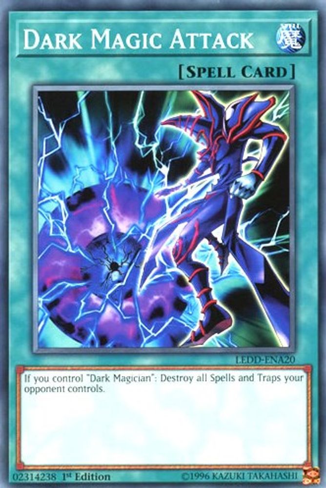 Dark Magic Attack, 1st-edition, front