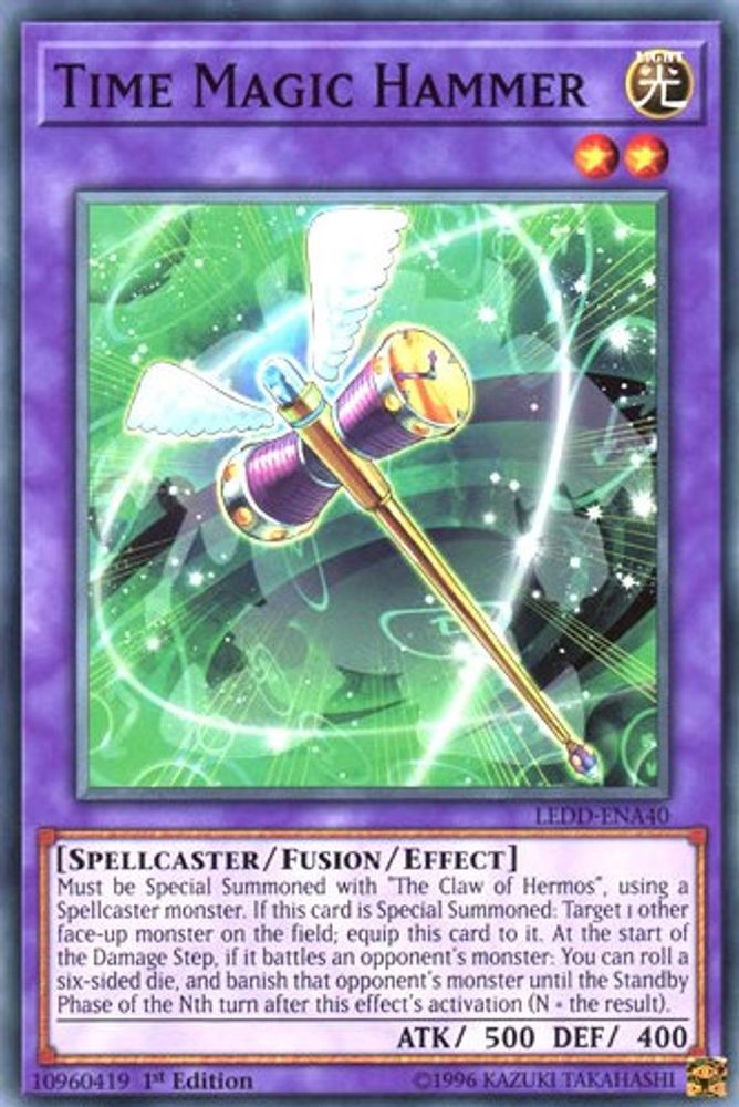 Time Magic Hammer, 1st-edition, front