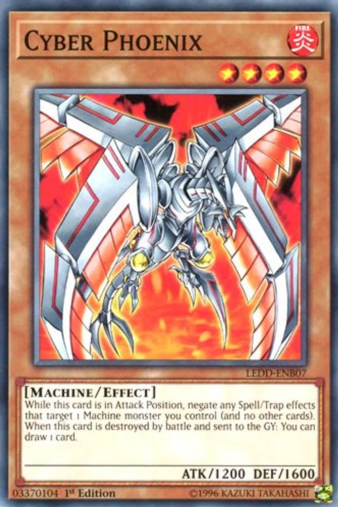 Cyber Phoenix, 1st-edition, front