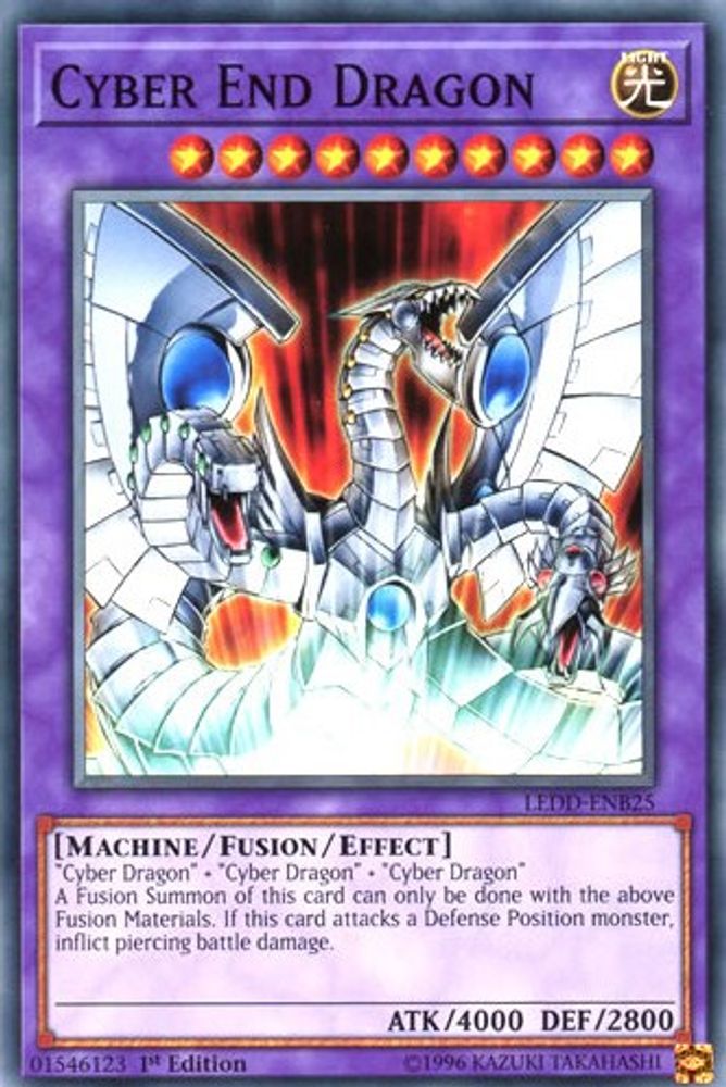 Cyber End Dragon, 1st-edition, front