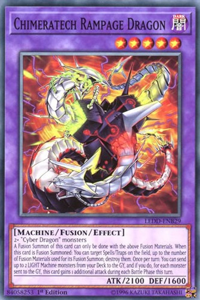 Chimeratech Rampage Dragon, 1st-edition, front