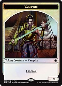 Vampire // Treasure Double-Sided Token, FNM Promos