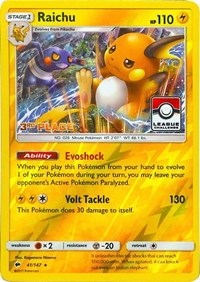 Raichu - 41/147 (League Challenge) [3rd Place]
