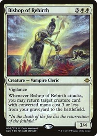 Bishop of Rebirth (Draft Weekend), Launch Party & Release Event Promos