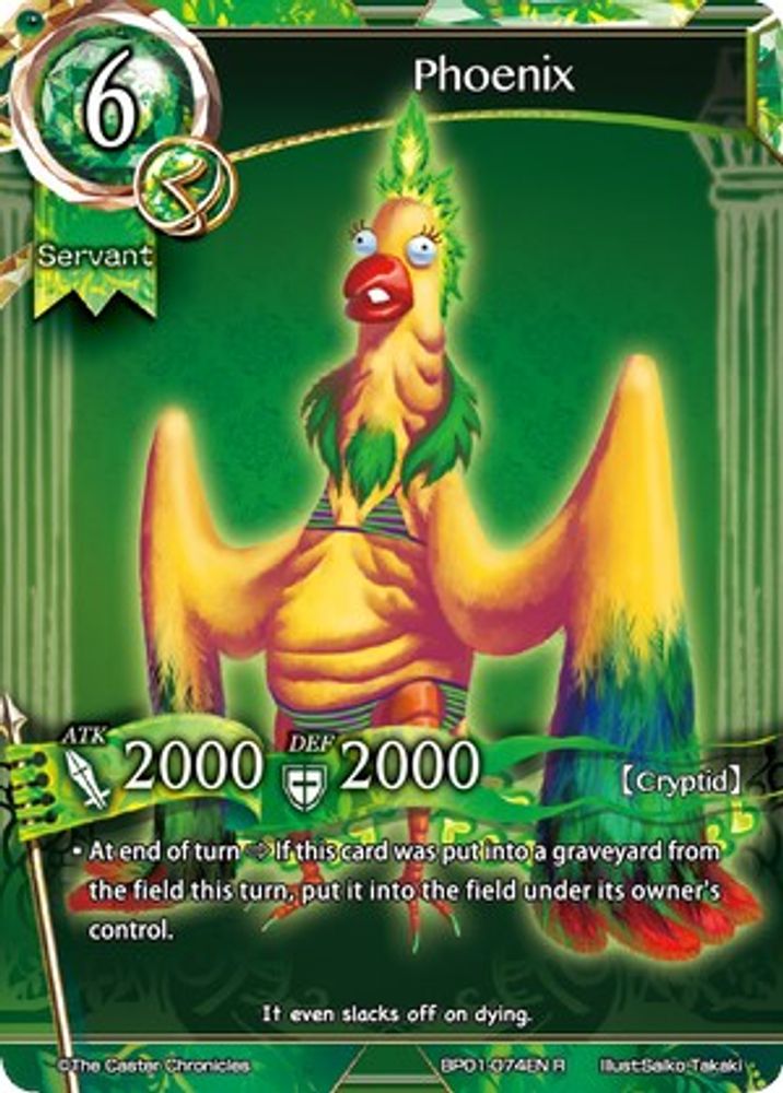 Phoenix, Standard, front