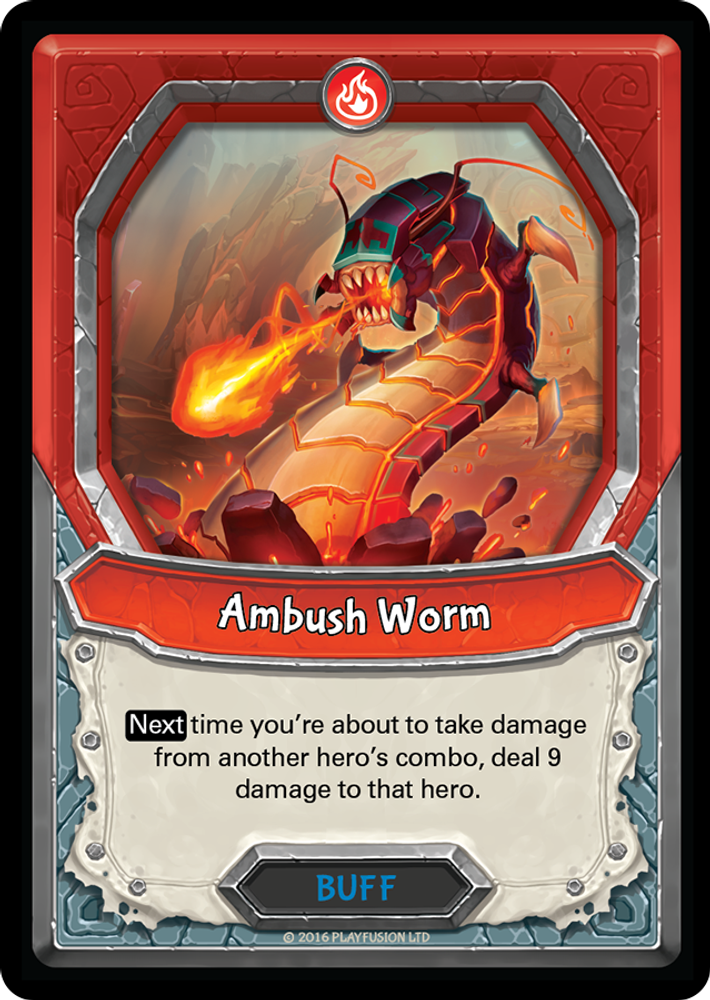 Ambush Worm (Unclaimed), Standard, front