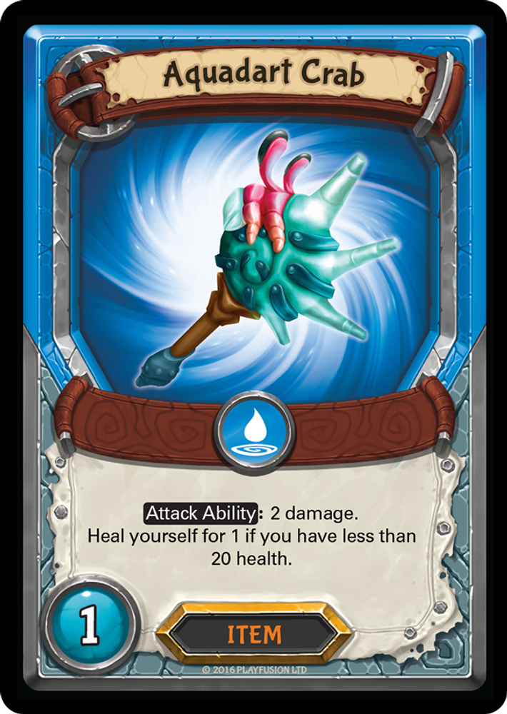 Aquadart Crab (Unclaimed), Standard, front