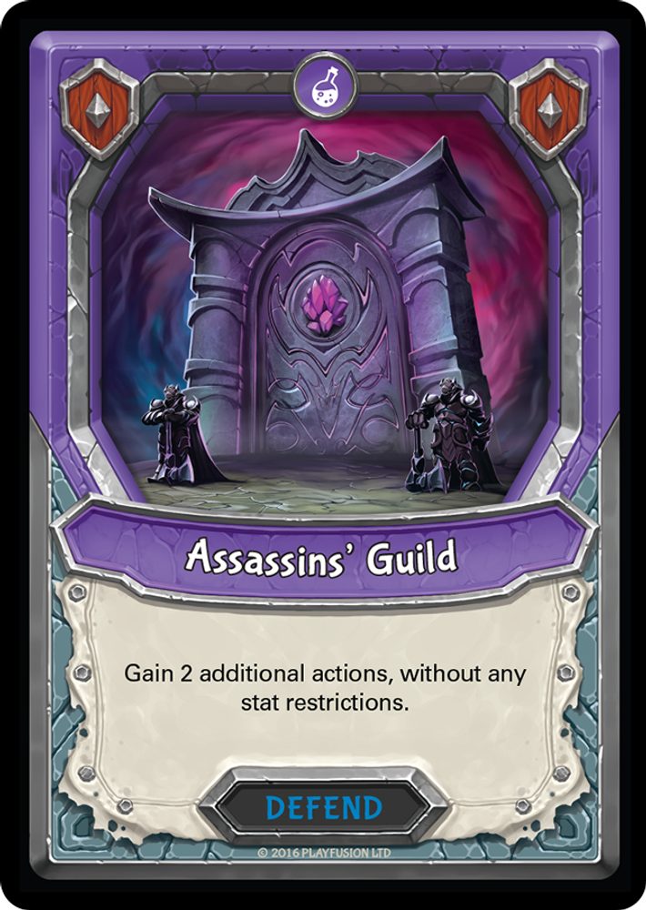 Assassins' Guild (Claimed), Standard, front