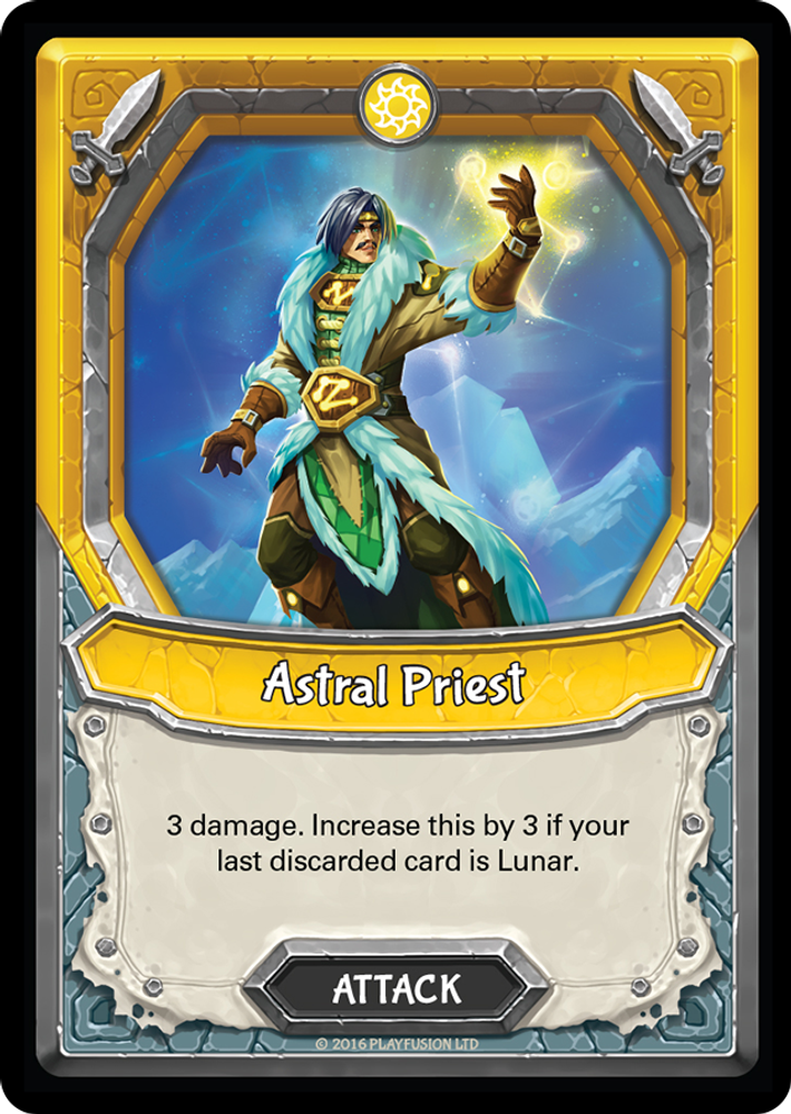 Astral Priest (Unclaimed), Standard, front