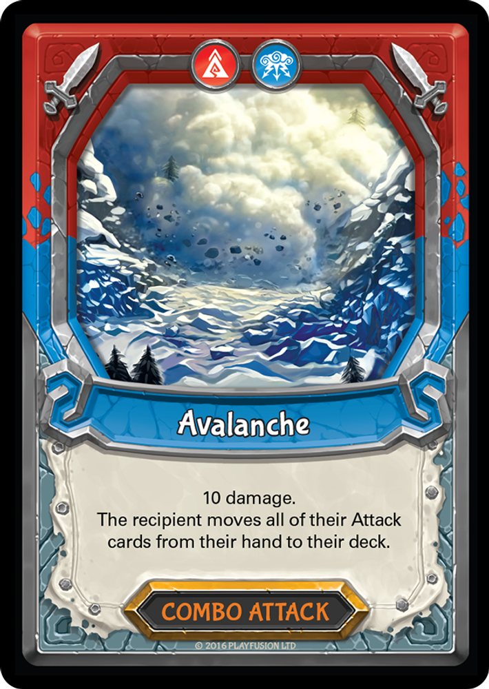 Avalanche (Claimed), Standard, front