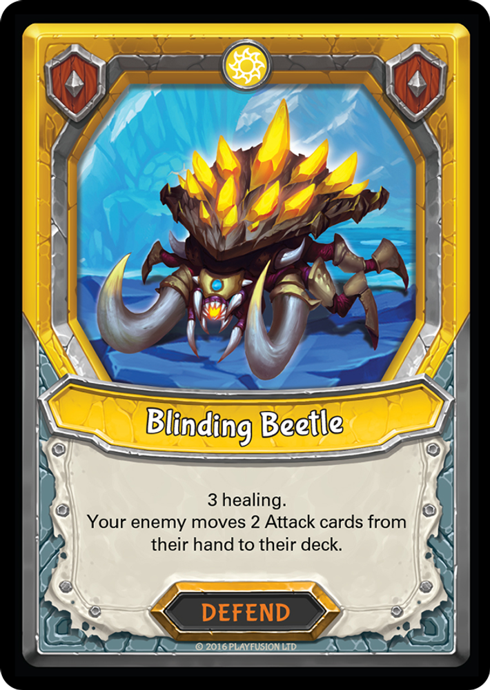 Blinding Beetle (Unclaimed), Standard, front