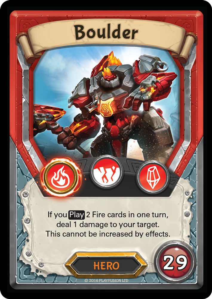 Boulder (Unclaimed), Standard, front