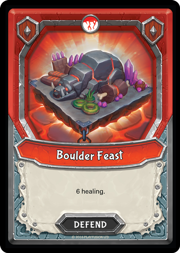 Boulder Feast (Unclaimed), Standard, front