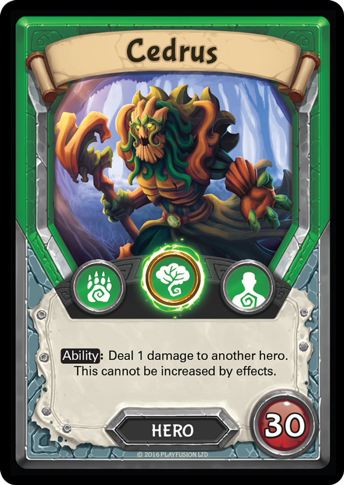 Cedrus (Unclaimed), Standard, front