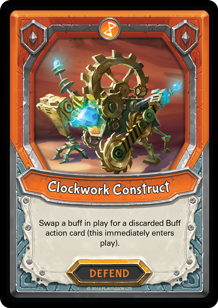 Clockwork Construct (Claimed), Standard, front