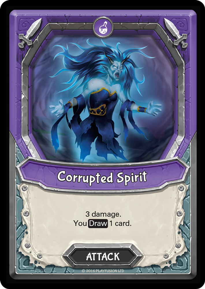 Corrupted Spirit (Unclaimed), Standard, front