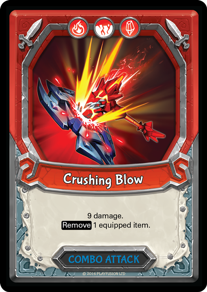 Crushing Blow (Claimed), Standard, front