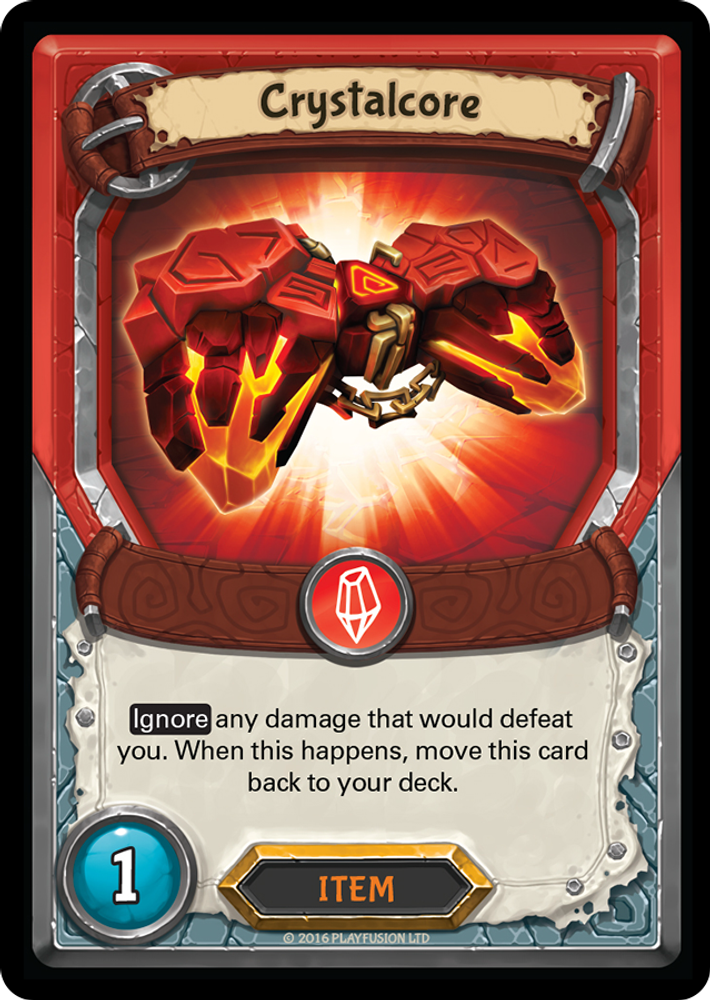 Crystalcore (Unclaimed), Standard, front