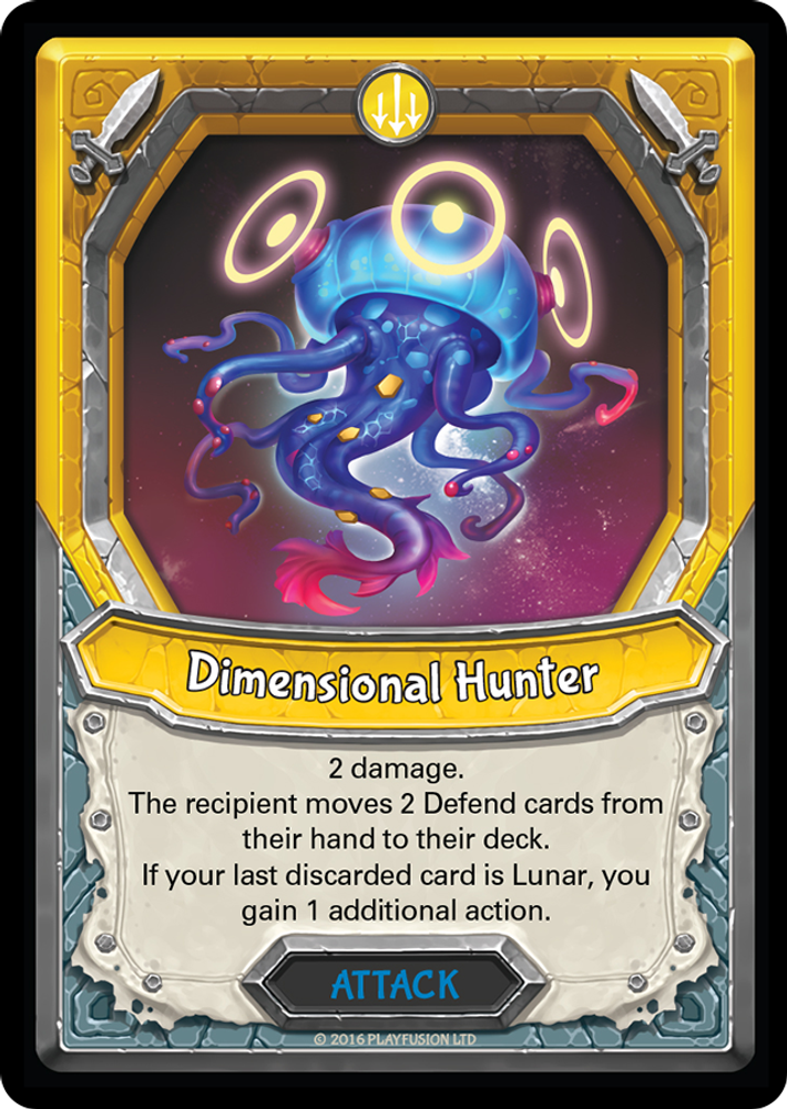 Dimensional Hunter (Unclaimed), Standard, front