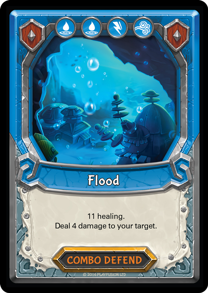 Flood (Claimed), Standard, front