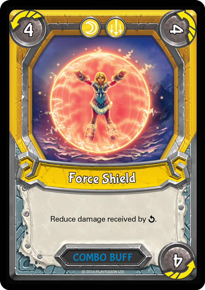 Force Shield (Unclaimed), Standard, front
