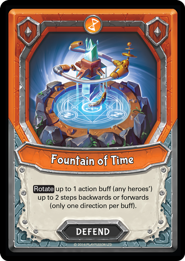Fountain of Time (Claimed), Standard, front