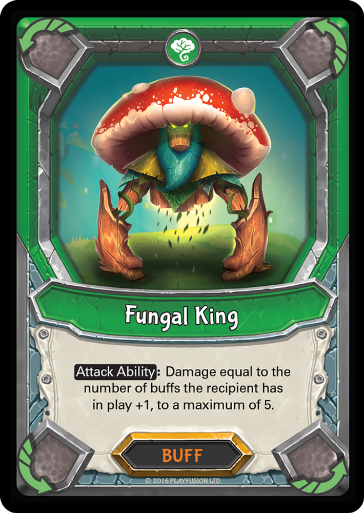 Fungal King (Unclaimed), Standard, front