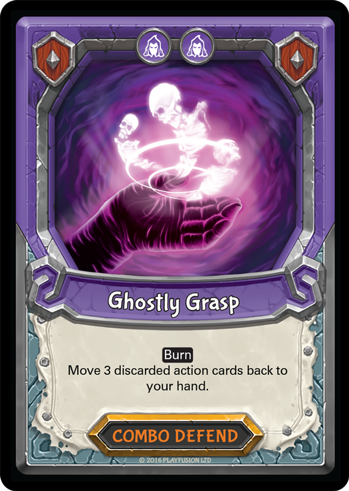 Ghostly Grasp (Unclaimed), Standard, front