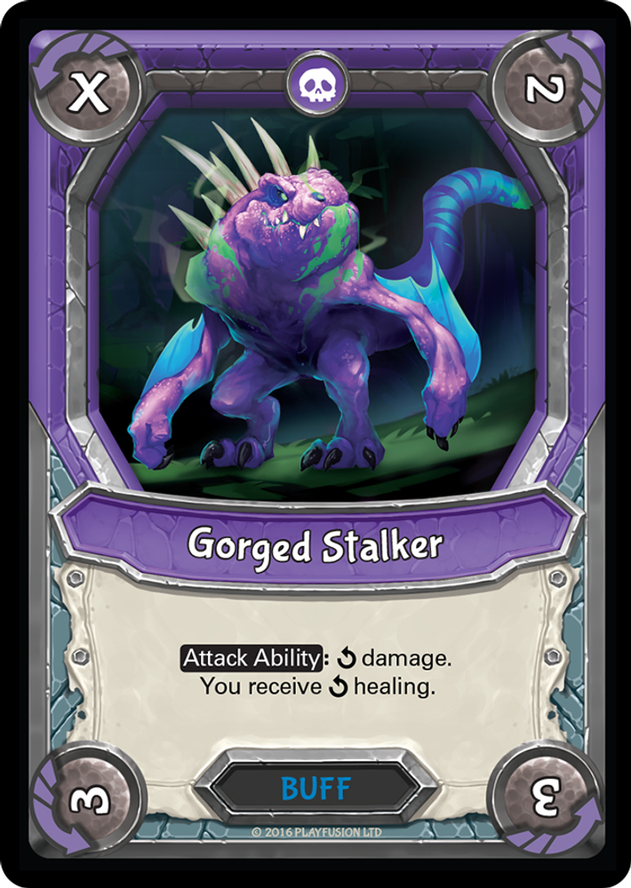 Gorged Stalker (Unclaimed), Standard, front