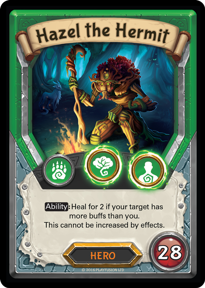 Hazel the Hermit (Claimed), Standard, front