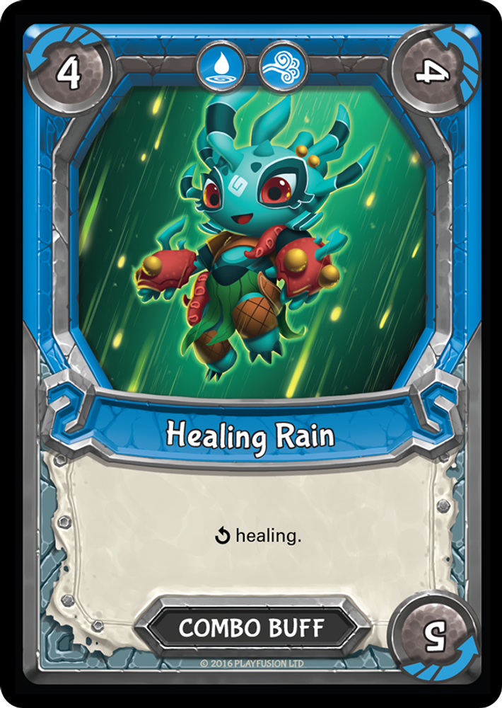 Healing Rain (Claimed), Standard, front
