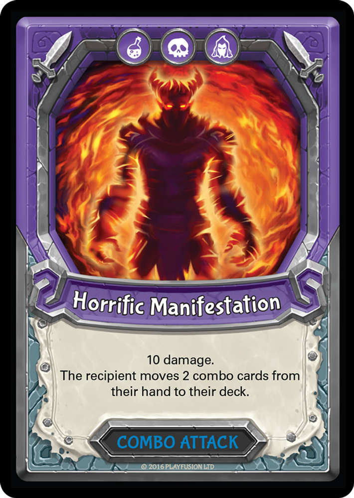 Horrific Manifestation (Unclaimed), Standard, front