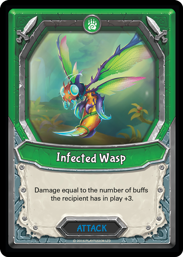 Infected Wasp (Claimed), Standard, front