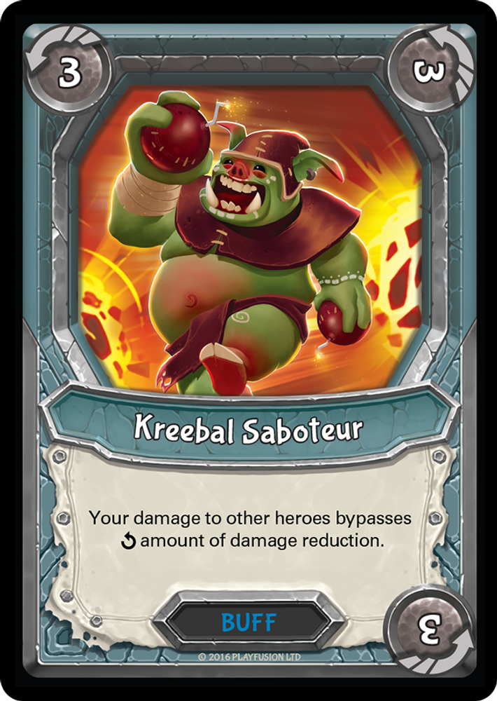 Kreebal Saboteur (Claimed), Standard, front