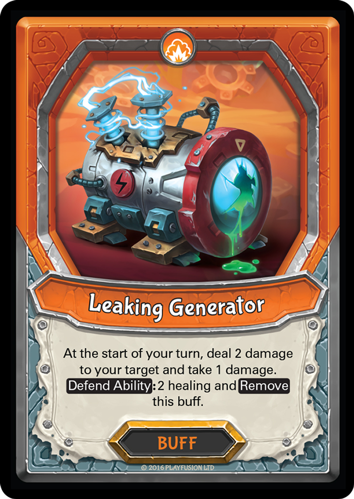 Leaking Generator (Unclaimed), Standard, front