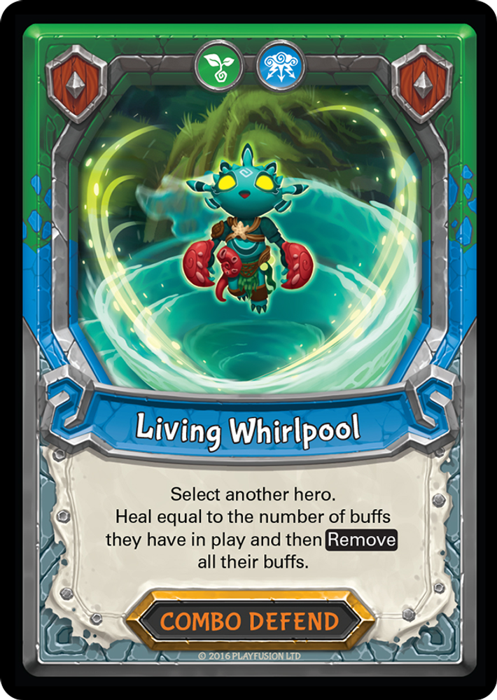 Living Whirlpool (Unclaimed), Standard, front