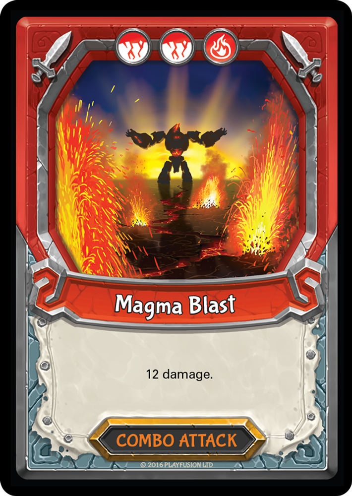 Magma Blast (Unclaimed), Standard, front