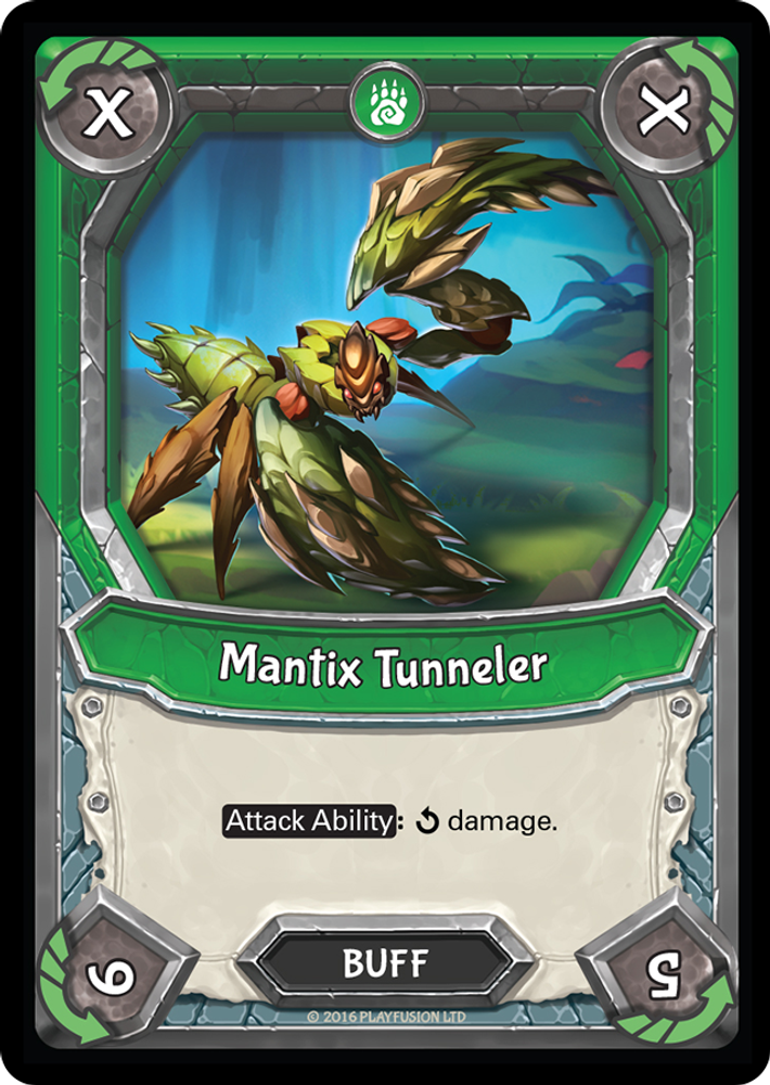 Mantix Tunneler (Claimed), Standard, front