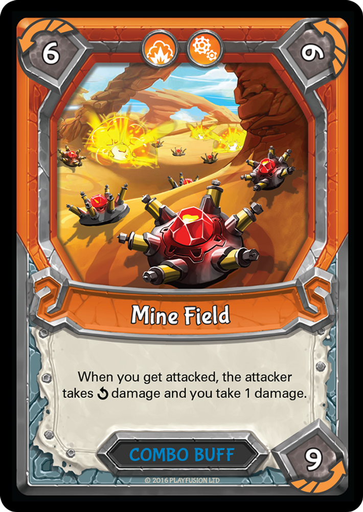 Mine Field (Unclaimed), Standard, front